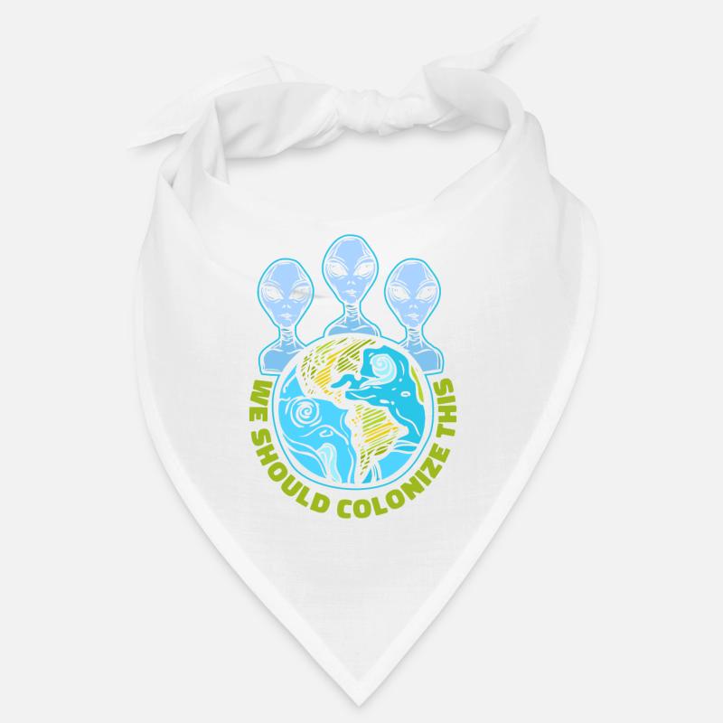 space, space, aliens, space colonization Bandana