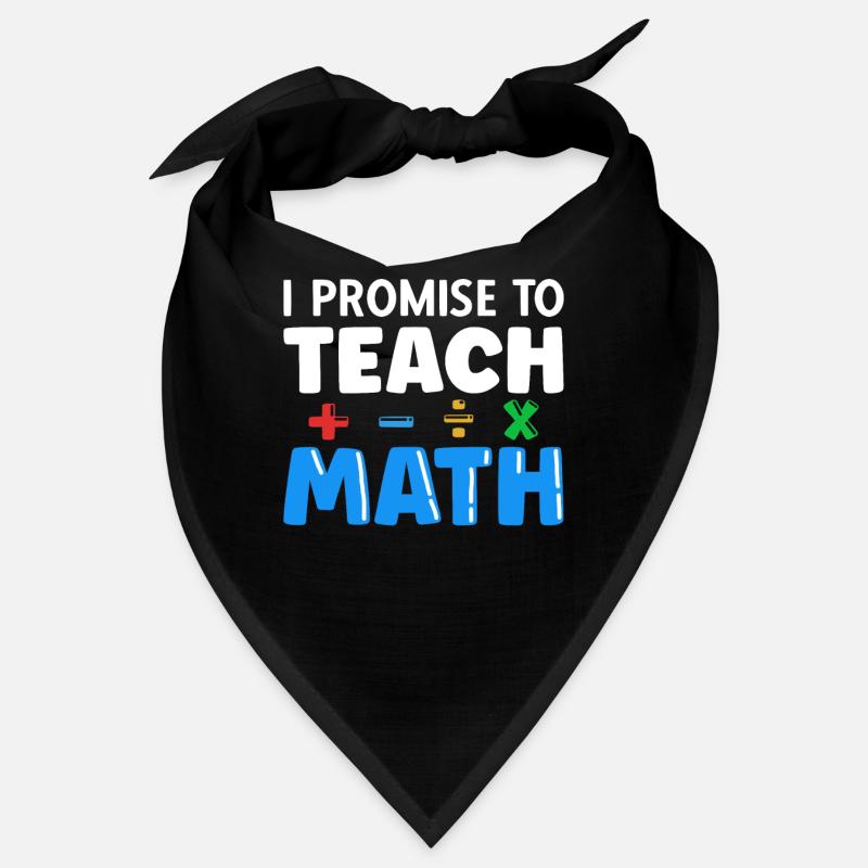 math teacher saying mathematician Bandana
