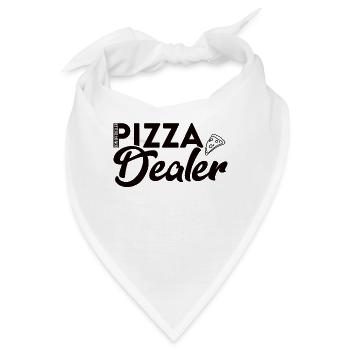 Pizza Dealer - Für Begeisterte Pizzabäcker - Bandana - Weiß - Vorne