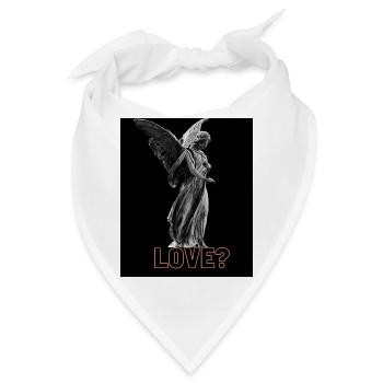 Love? T-shirt - Bandana - Weiß - Vorne