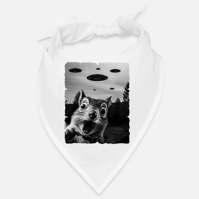 Écureuil Alien Invasion Uap Weirdcore Bandana