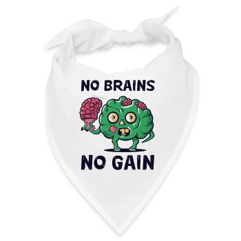 Zombies Zombie Halloween Zombie Kostüm - Bandana - Weiß - Vorne