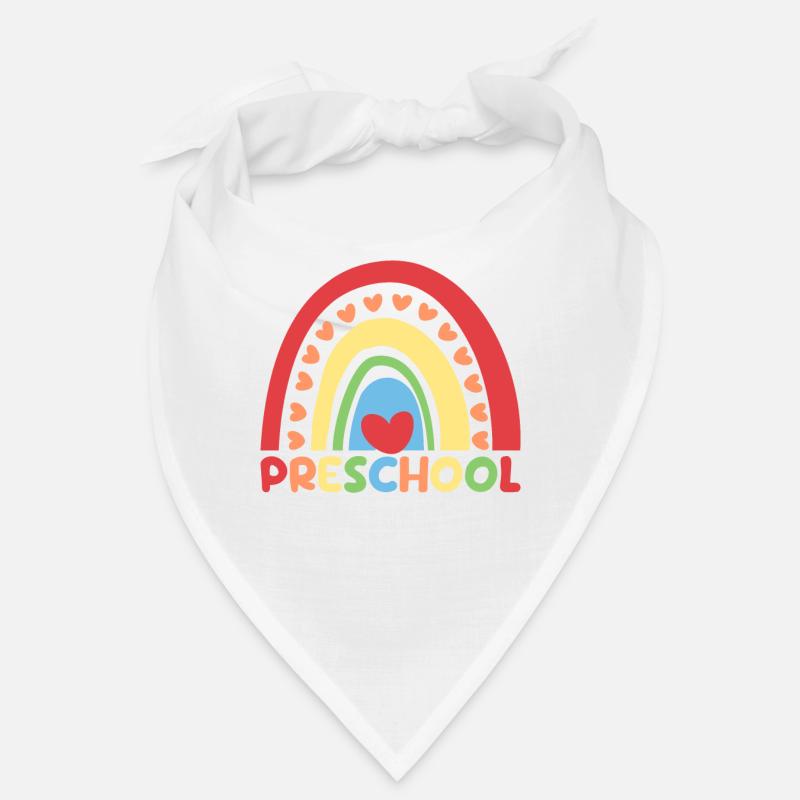 Vorschule Regenbogen Mädchen Jungen Kinder Lehrer Bandana