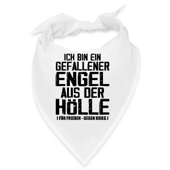 Gefallener Engel aus der Hölle - Bandana - Weiß - Vorne