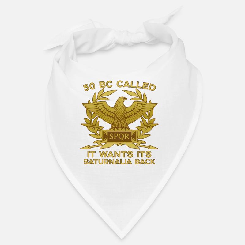 Saturnalia Miracle Ancient Rome and Julius Caesar Bandana