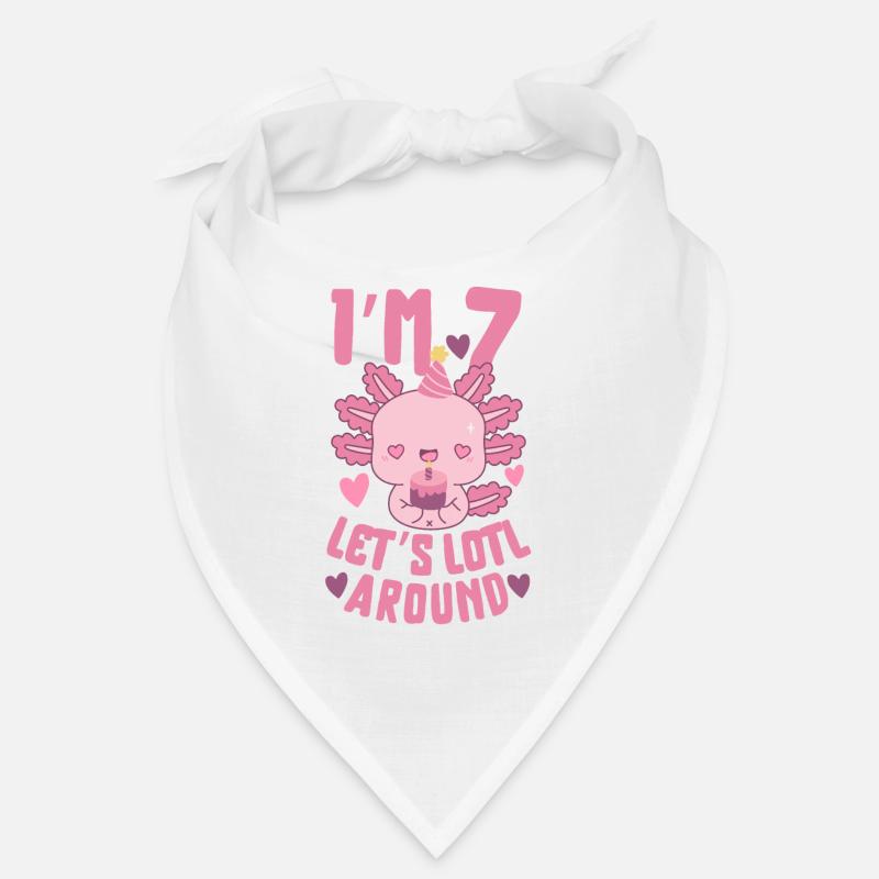 Axolotl Geburtstagsfeier Bandana