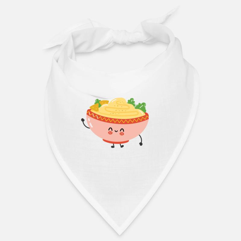 Hummus - Bandana - Weiß
