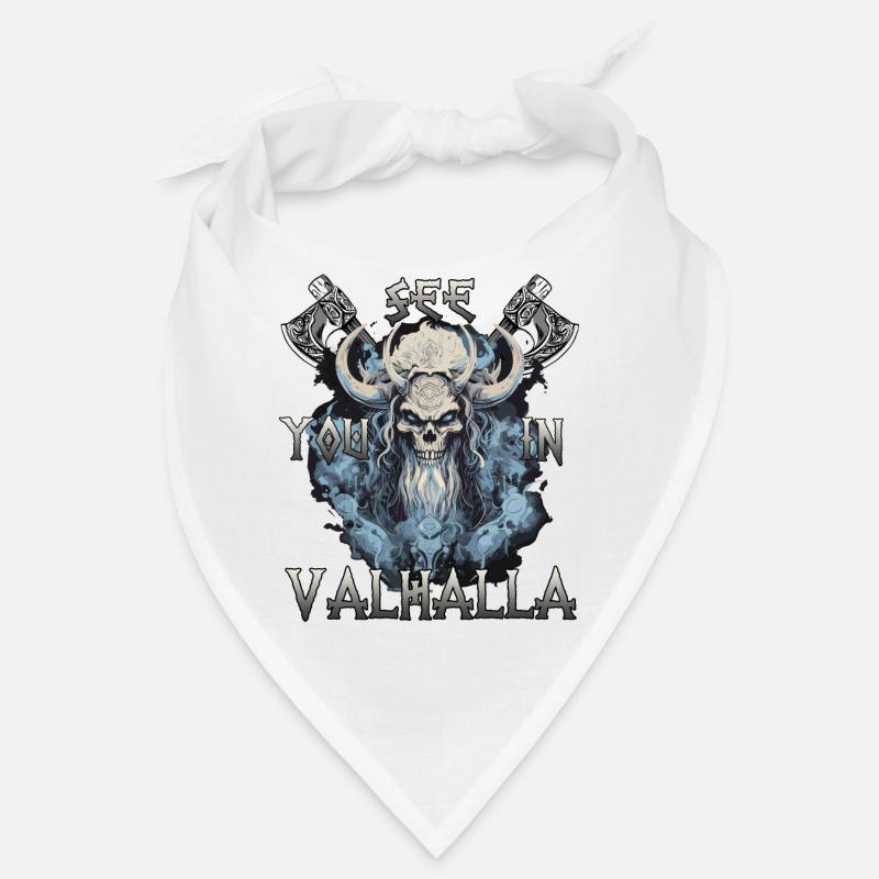 Valhalla Warrior gift for shield wall fans. Bandana