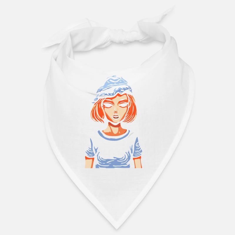 Das Kunstbild von: coole Mädchen sind cool Bandana