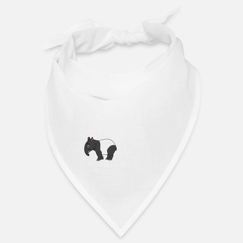 Tapir - Bandana - Weiß