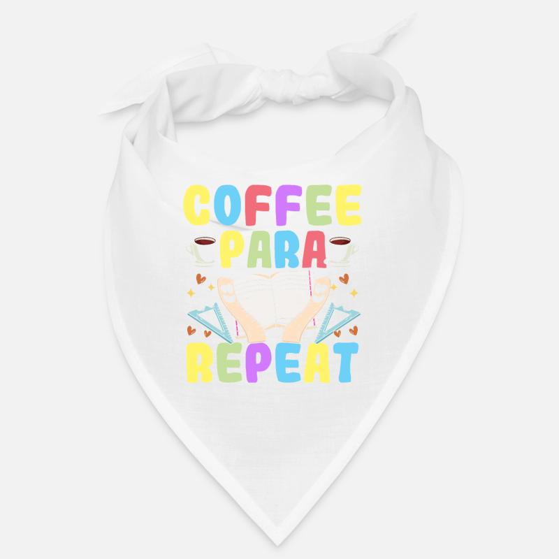 Kaffee Para Repeat - Klassenzimmerassistent Bandana