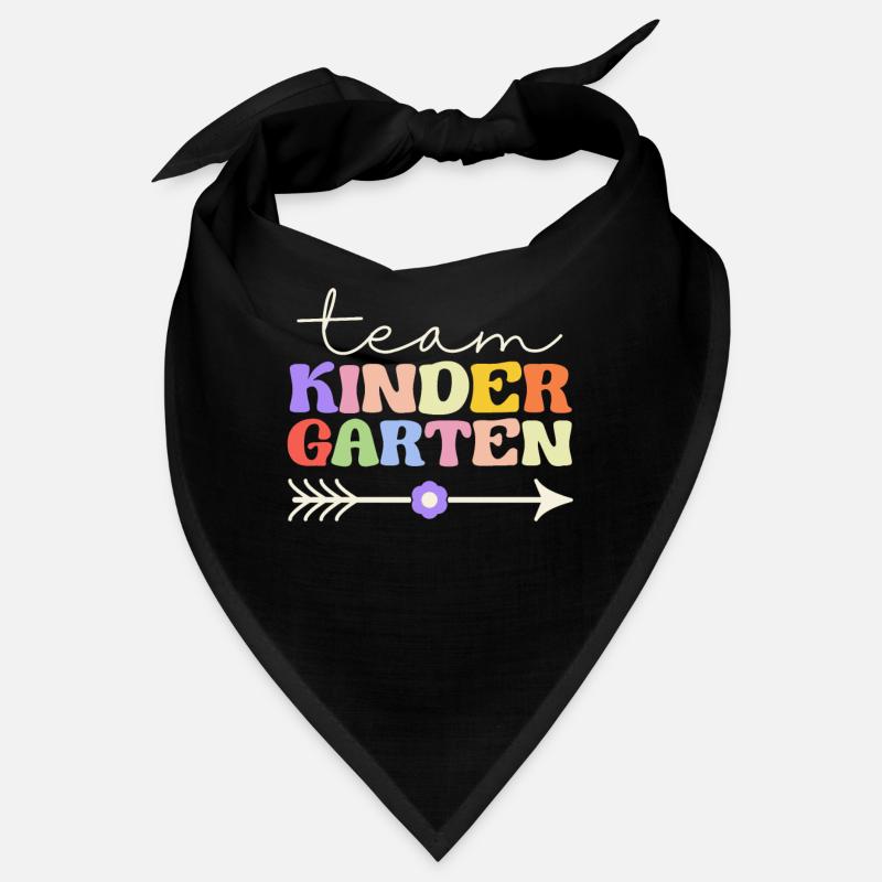 Team Kindergarten Funny 100 Days School Teacher Bandana