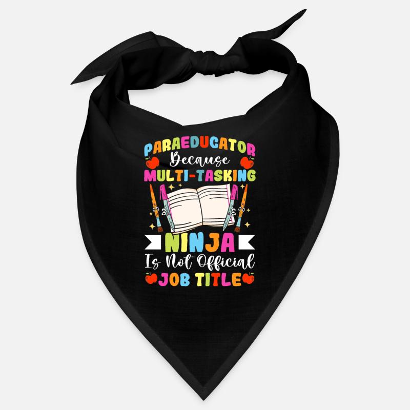 Multitâche Para Enseignant Paraprofessionnel Bandana