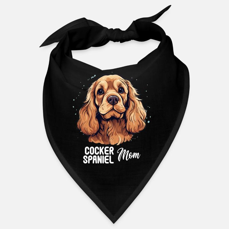 Hund Cocker Spaniel Bandana