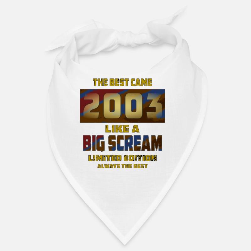 ANNÉE 2003 Bandana