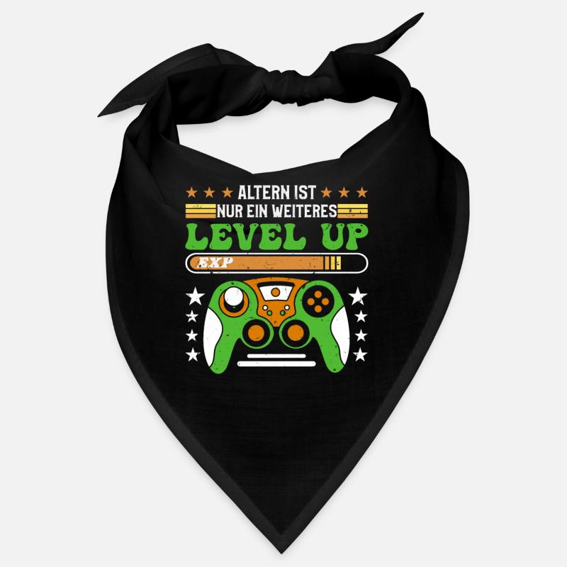 Retro Gamer B-day Altern ist ein weiterer Level Up Bandana