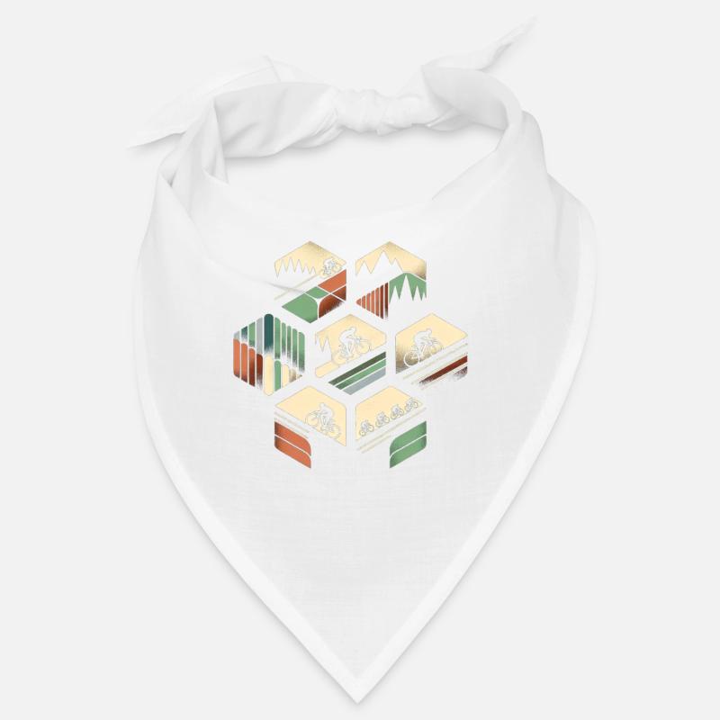 Bicyclette - Bandana - blanc