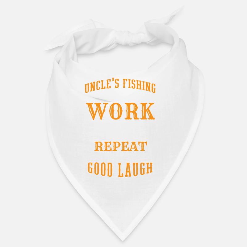 Pêche Oncle Pêcheur Oncles Drôle Poisson Parfait Bandana