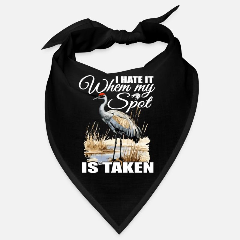 "I hate it when my place is taken" Bandana