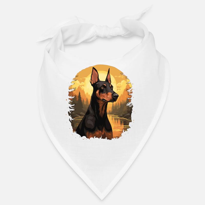 Dog Doberman Bandana