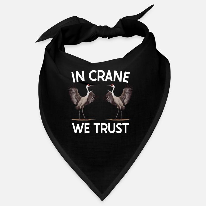 Amateurs de grues du Canada Observation des oiseaux Bandana