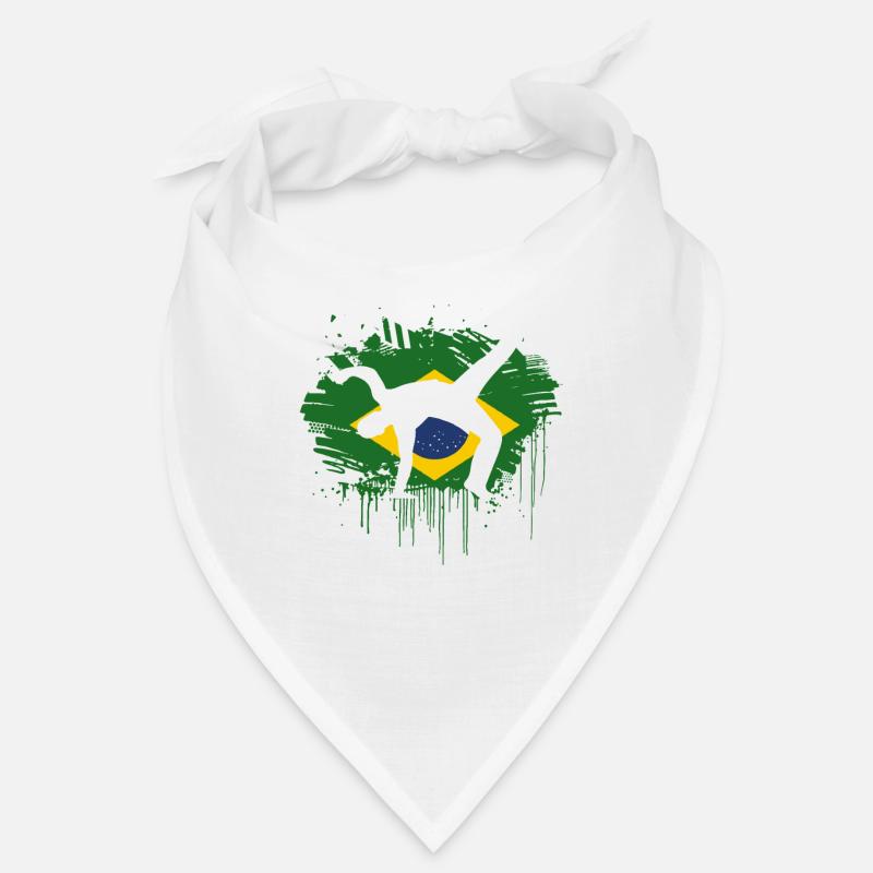 Capoeira Brésil Drapeau Bandana