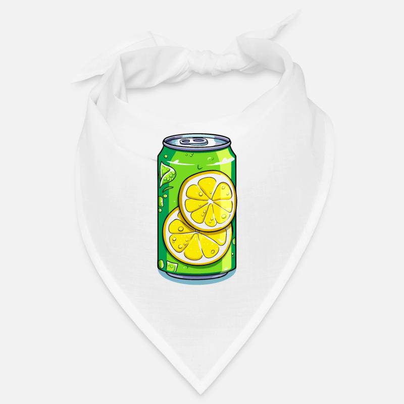 Die erfrischende Limonaden Dose mit Sprudel Bandana