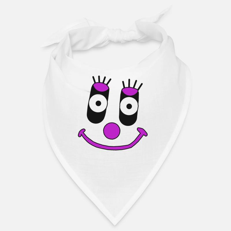 sentiments, émotions, visage, amical, clown mignon Bandana