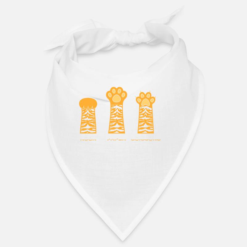 Pierre Papier Ciseaux Jeu De Main Drôle Chat Enfants Bandana