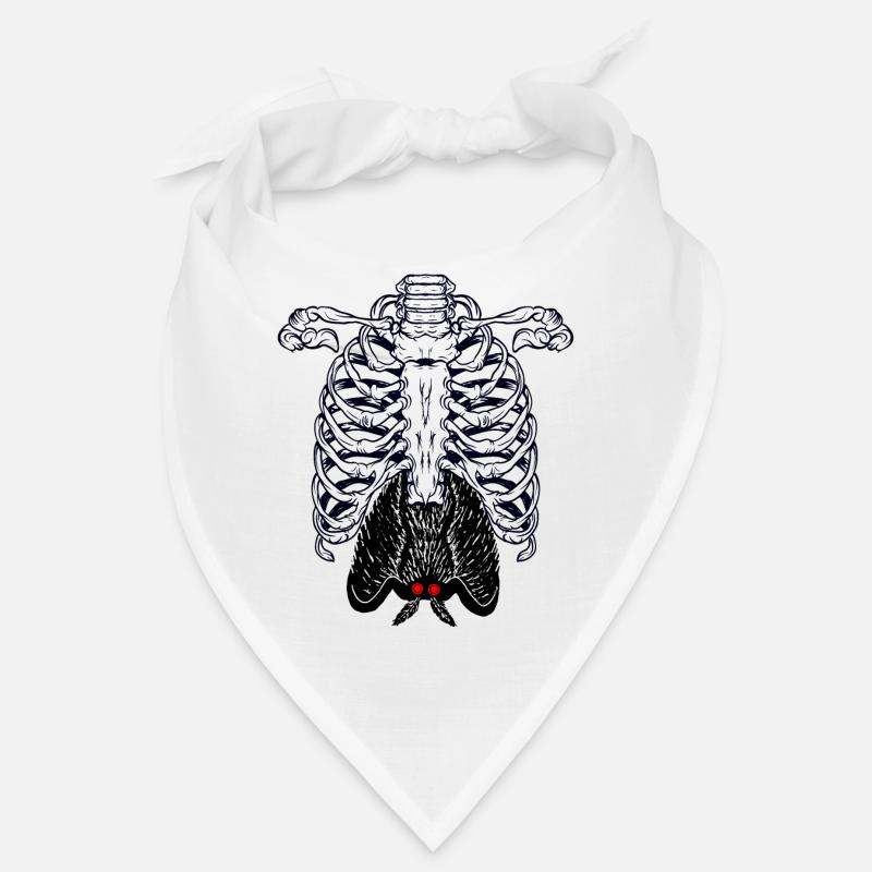 Mothman Skeleton Cryptid Cryptozoology Bandana