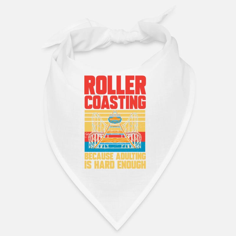 Roller Coaster Roller Coaster Amusement Park Bandana