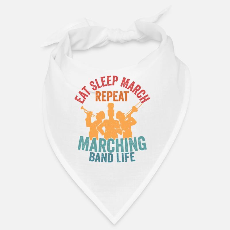 Manger Dormir Marche Répéter la fanfare Saison de la vie Bandana