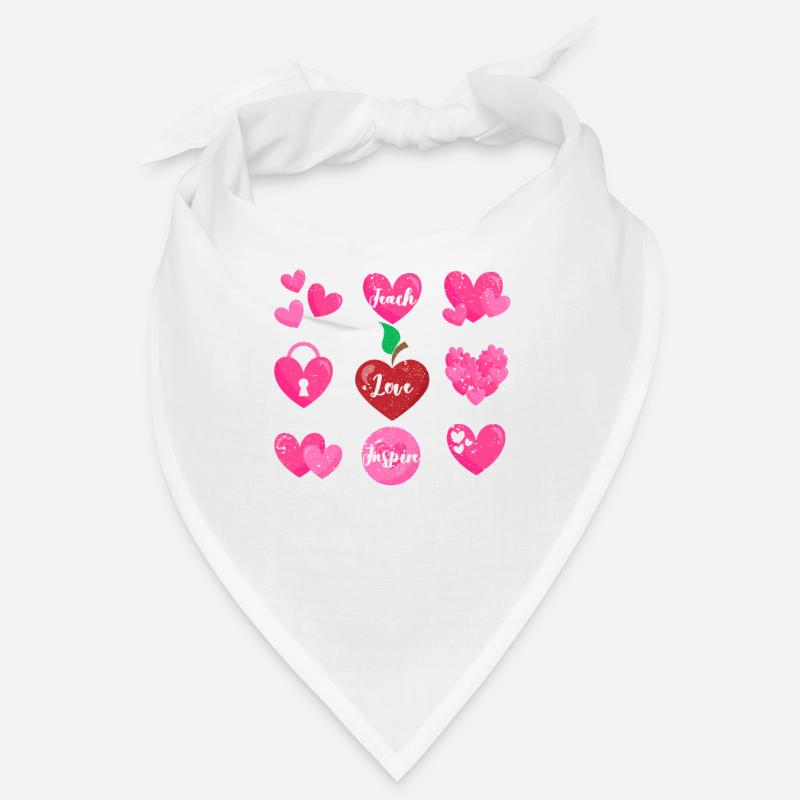 Enseigner l’amour Inspirer l’amour de la Saint-Valentin Enseigner l’amant Bandana