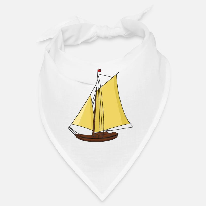 Sailboat, Boat, Ship, Seafaring, Sailing, Ahoy, Bandana