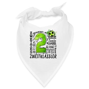 2. Klasse - Bandana - Weiß - Vorne