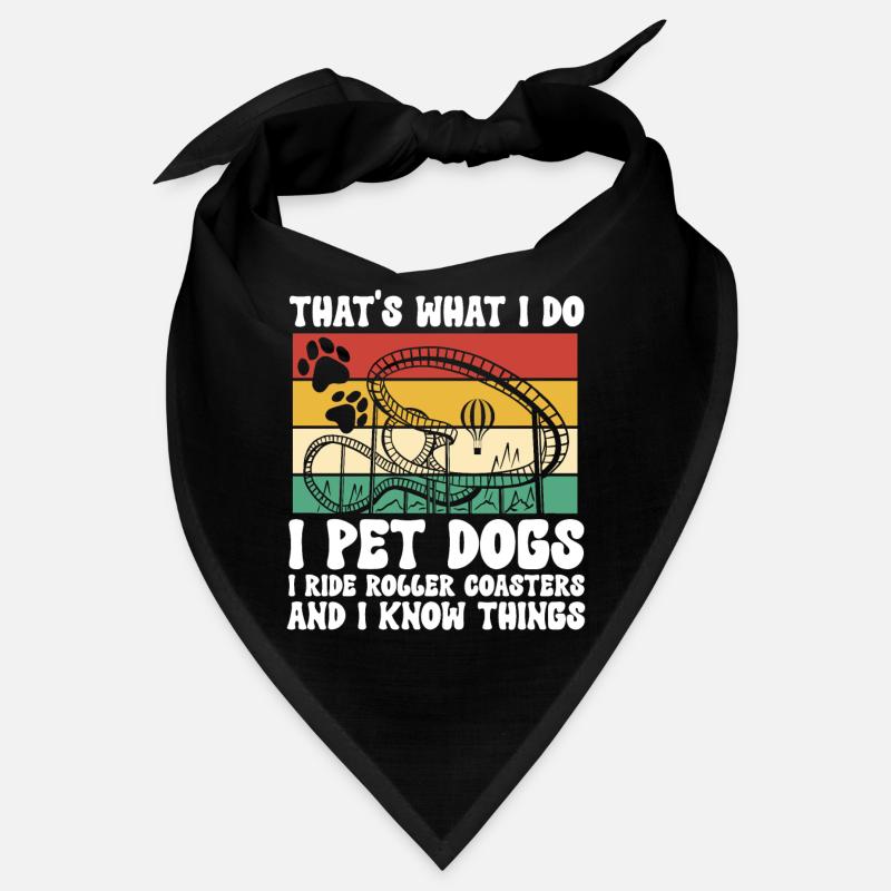 Roller Coaster Roller Coaster Amusement Park Bandana
