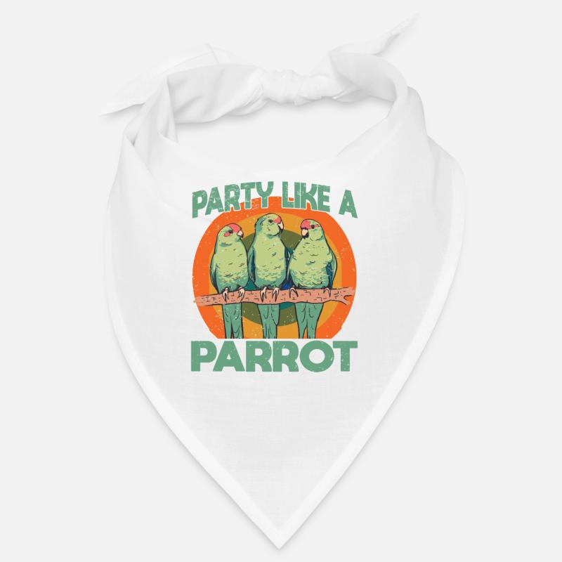 Budgie Parrot Bird Parakeet Owner Bandana