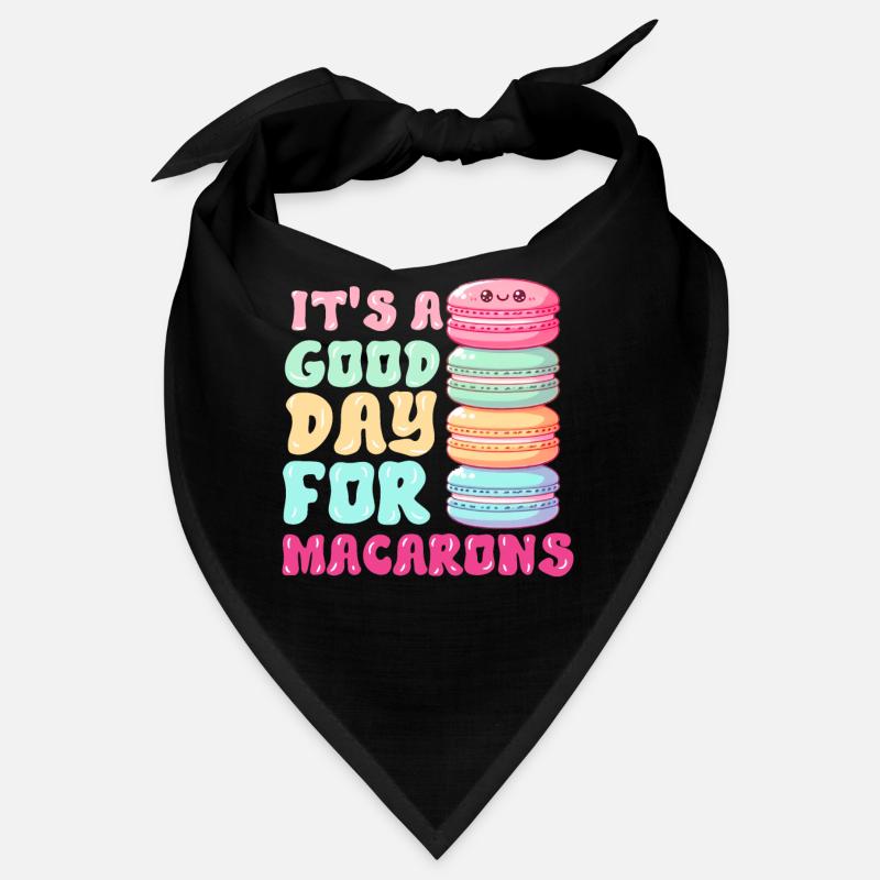 Macarons Cookies Baker French Dessert Funny Bandana