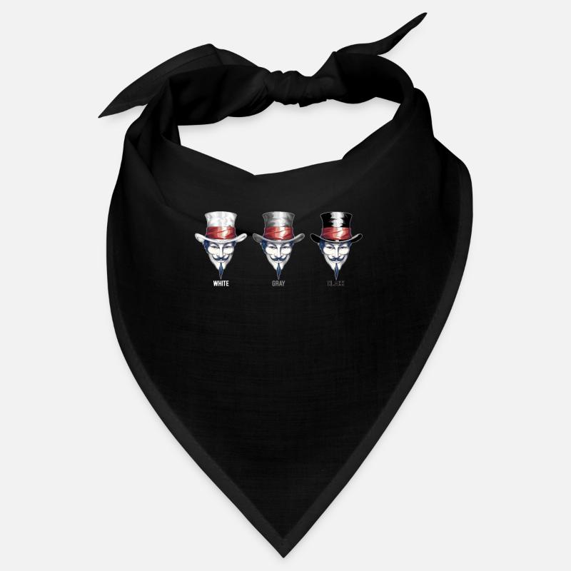 Trilogie du masque V : Blanc, gris, noir - Quel Bandana
