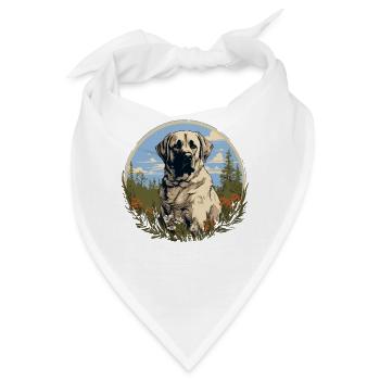 Kangal - Bandana - Weiß - Vorne