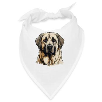 Kangal - Bandana - Weiß - Vorne