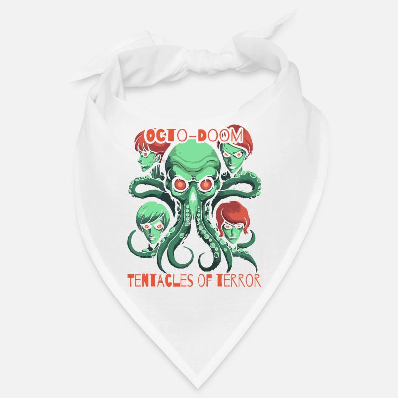 Tentacules de la terreur : Crâne de pieuvre Bandana