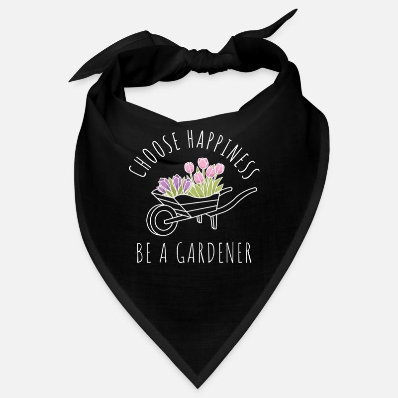 Wählen Sie das Glück, ein Gärtner zu sein Bandana
