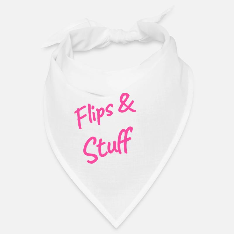 Oui, je fais des flips et des trucs Bandana