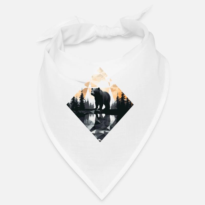 Ours abstrait dans les montagnes Bandana