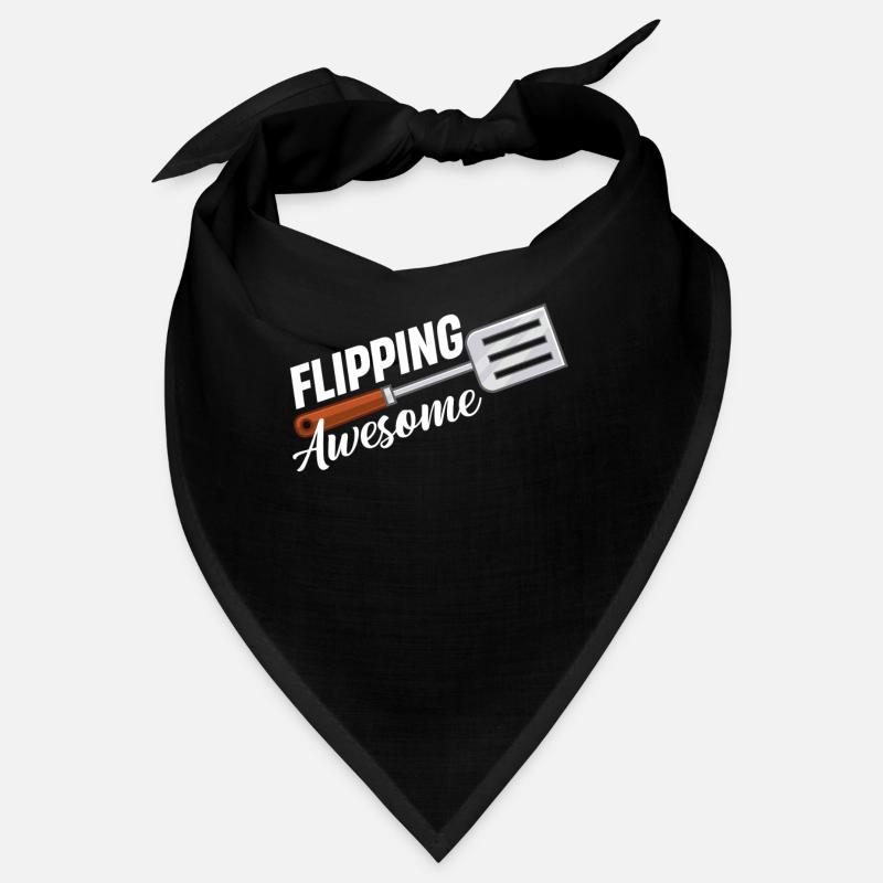 Retourner Awesome Spatule Jeux de mots Ustensiles Chefs Bandana