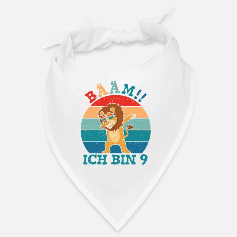 Bääm Ich bin 9 Löwe Bandana