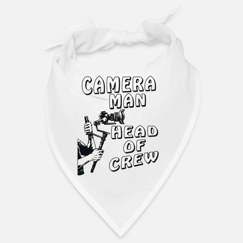 CAMERA MAN HEAD OF CREW Bandana
