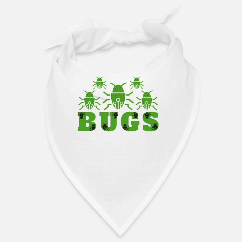 Computer Bugs Binary Codes Funny Programming Bandana