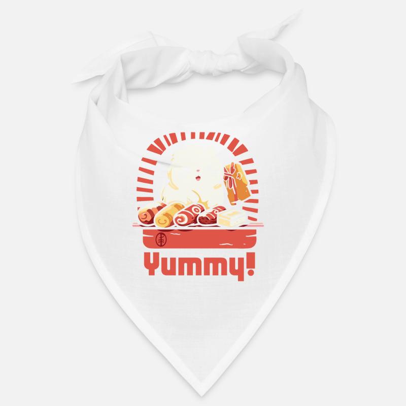 Delicious Funny Baker Cat Bandana